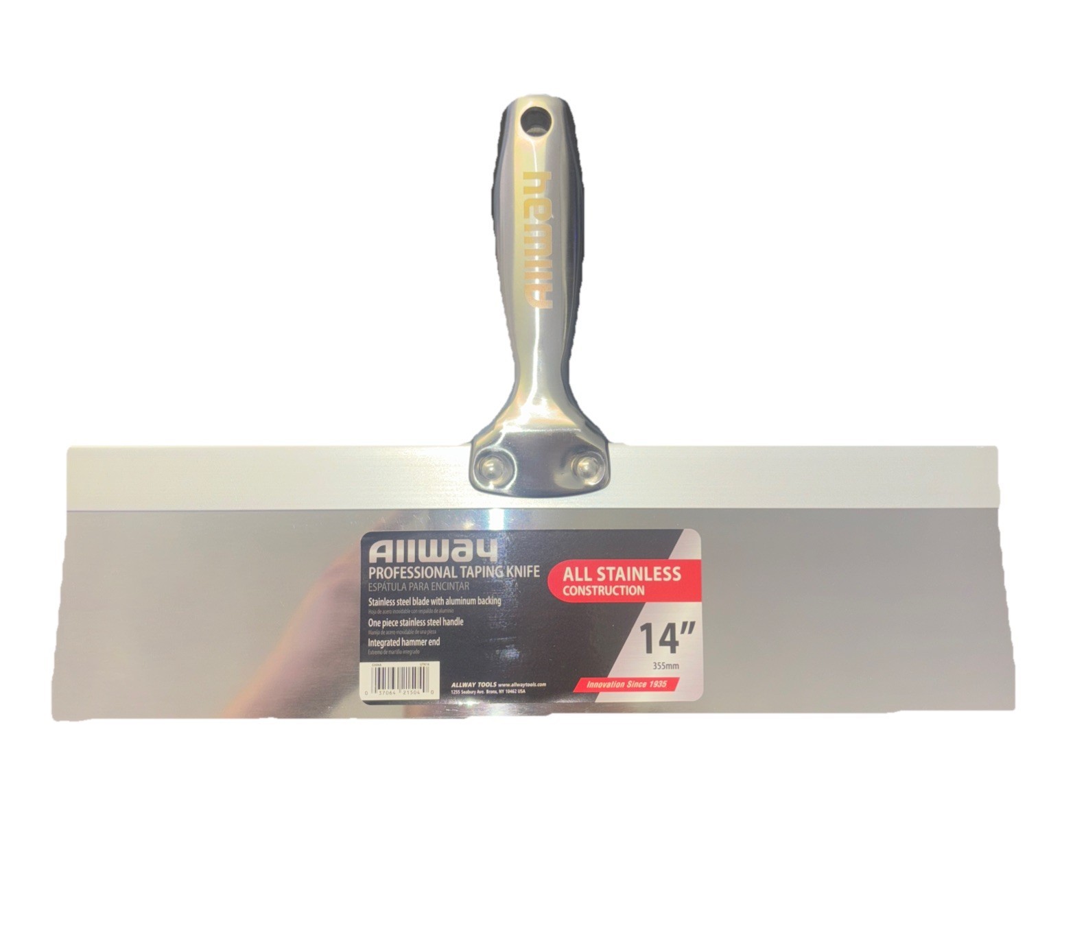 Allway Professional Taping Filling Tool Stainless Steel 14in